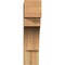 Ekena Millwork Westlake Block Rough Sawn Bracket, Western Red Cedar, 6"W x 24"D x 24"H BKT06X24X24WTL05RWR - alternate 2